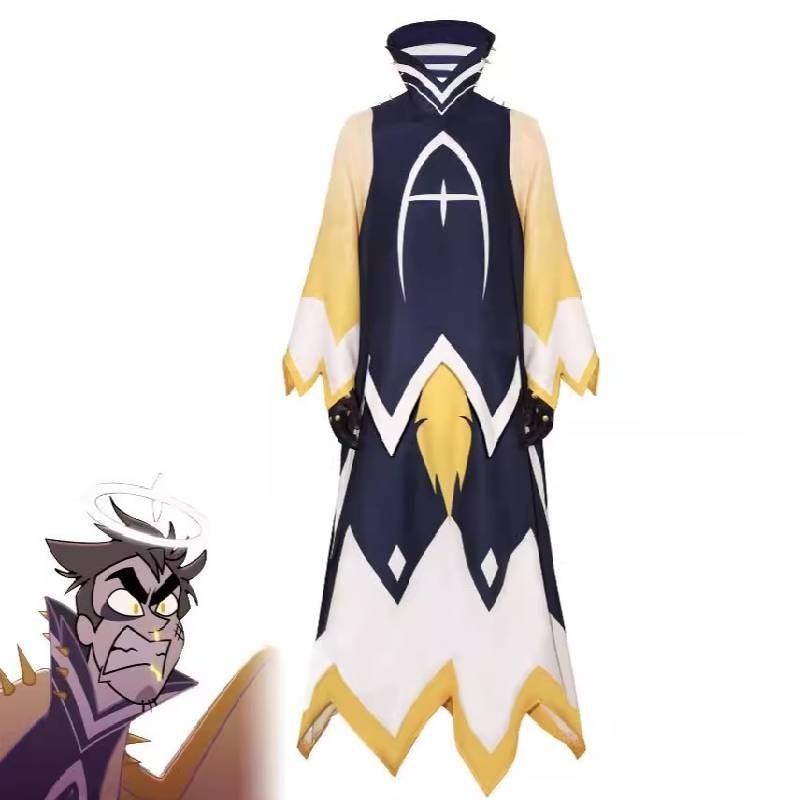 

Отель Утренняя звезда Люцифер Сценическая одежда для выступления Косплей-вечеринка XL синий