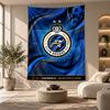 Decorative Tapestry,Club Brugge FC Printed Wall Art, Lightweight Wall Hanging For Bedroom Background