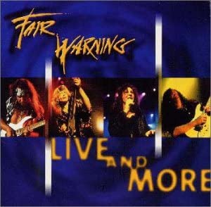 

CD FAIR WARNING - Live & More MICP90003 VICTOR 2000 Japan Metal Used