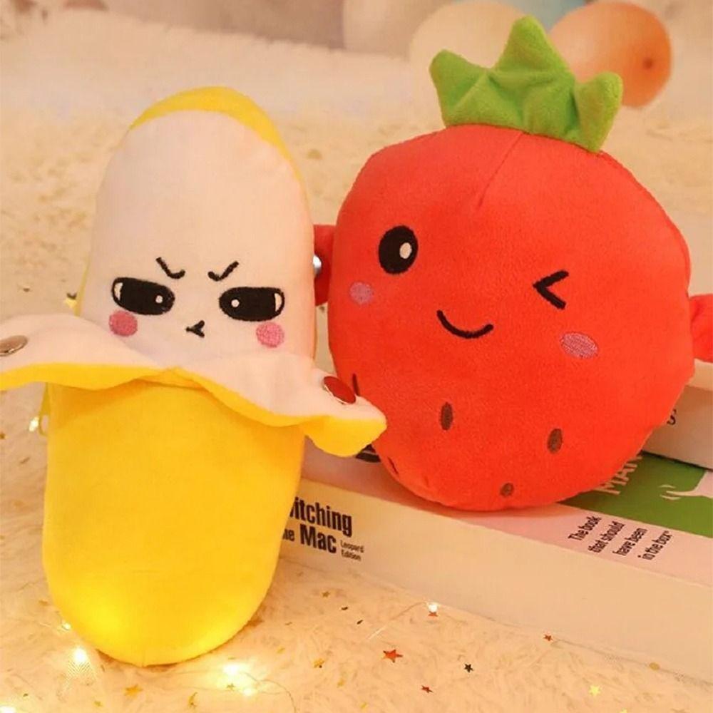 Creative Fruit Induction Metronome Cute Music Rhythm Stuffed Doll Educational Toy  Early Learning