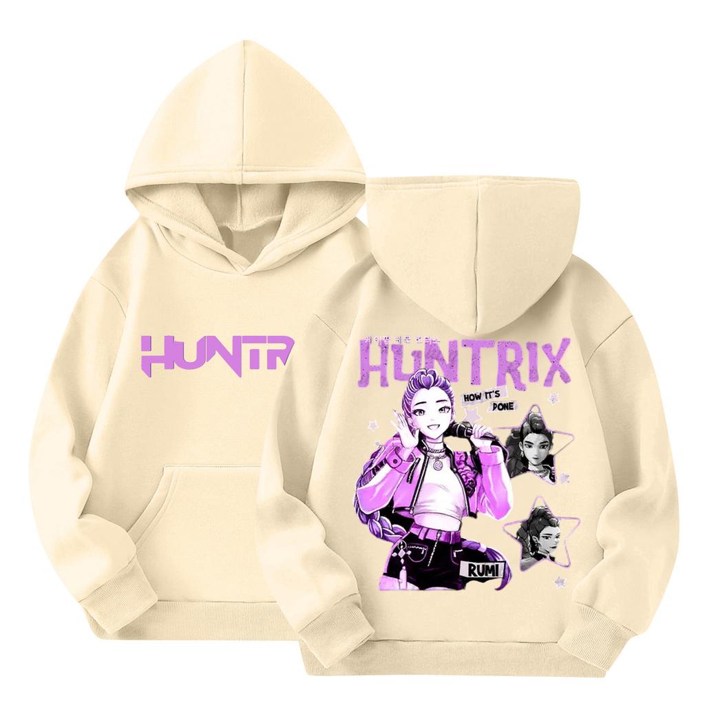 Women's Hooded Gradient Printed Long Sleeved Sweatshirt Loose Women's Sweatshirt  Sweatshirt