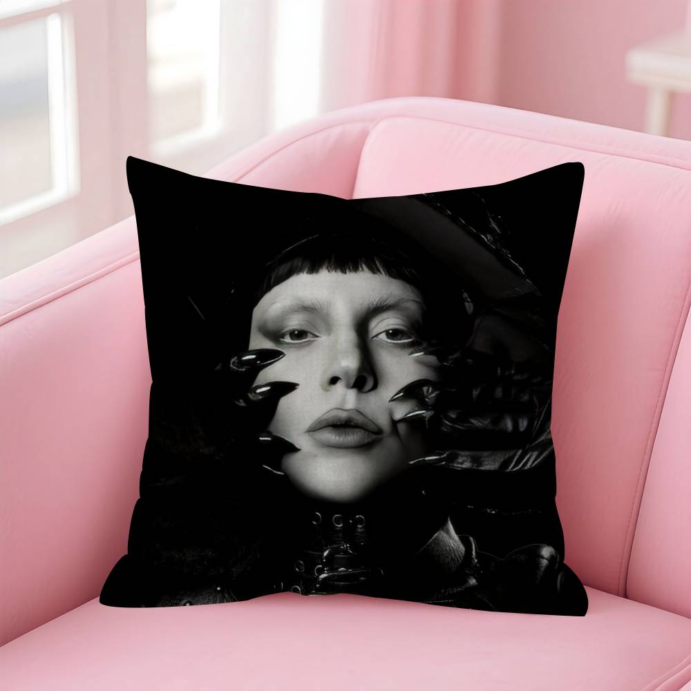 Singer QLADYGAsGAs MAYHEM Pillow Cushion Cover Pillowcase Living Room Sofa Home Decor Customized