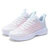 2025 Spring New Light-transmitting and Breathable Women's Mesh Shoes Cross-strap Casual Sports Shoes Sweet Trend