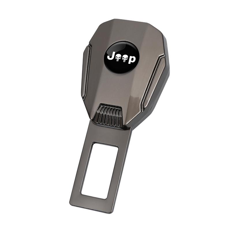 For Jeep Metal Car Seat Belt Clip Extension Plug Seatbelt Extender For Jeep Renegade Wagoneer Avenger Recon Wrangler JK Gladi
