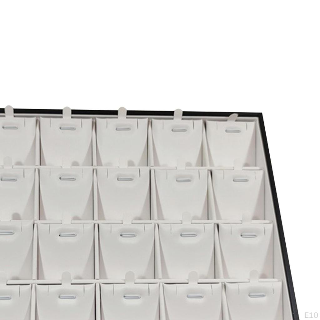 Jewelry Tray Necklace Pendant Display Tray,Organizer Storage Case for Live Broadcasting