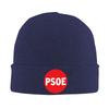 Unisex Adult PSOE Logo Pedro Sanchez Spain Beanie Hats  Y2K Cool Knit Hat Autumn Kpop Caps Graphic Warm Bonnet Hats