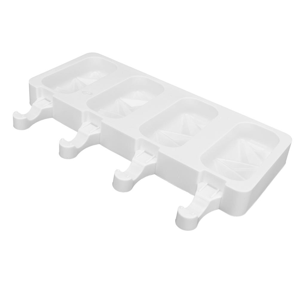 4 Cavities Silicone Ice Cream Mold Ice Cream Maker Mould DIY Kitchen Tool Supplies
