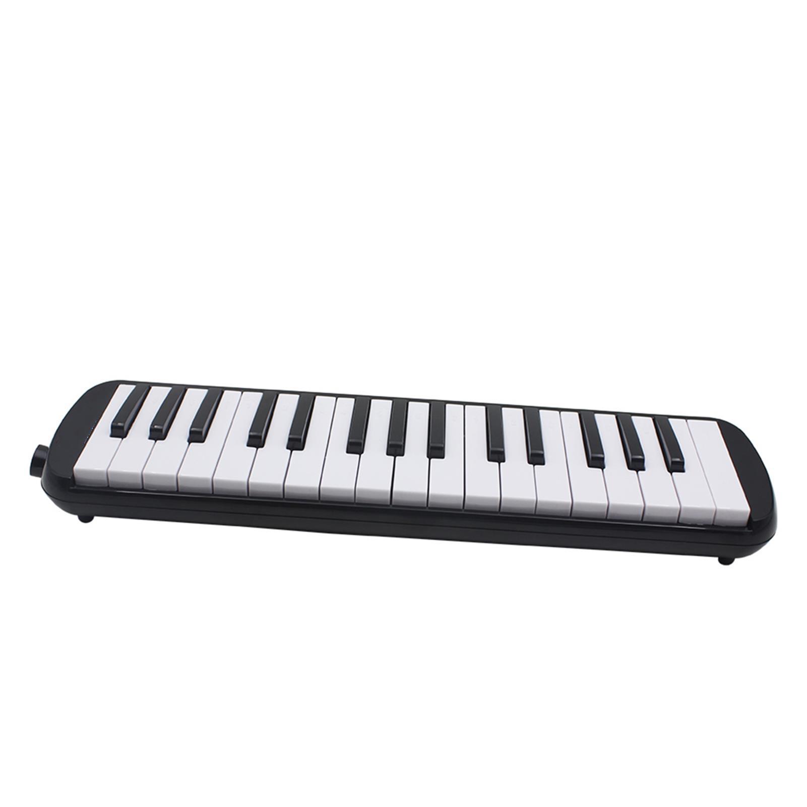 

32 клавіші піаніно, музичний інструмент Melodica для меломанів, початківців, подарунок із сумкою для перенесення чорний