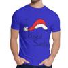 Man T Shirt Christmas I Kissed Santa Baby Cotton Graphic Man S O Neck Hip Hop