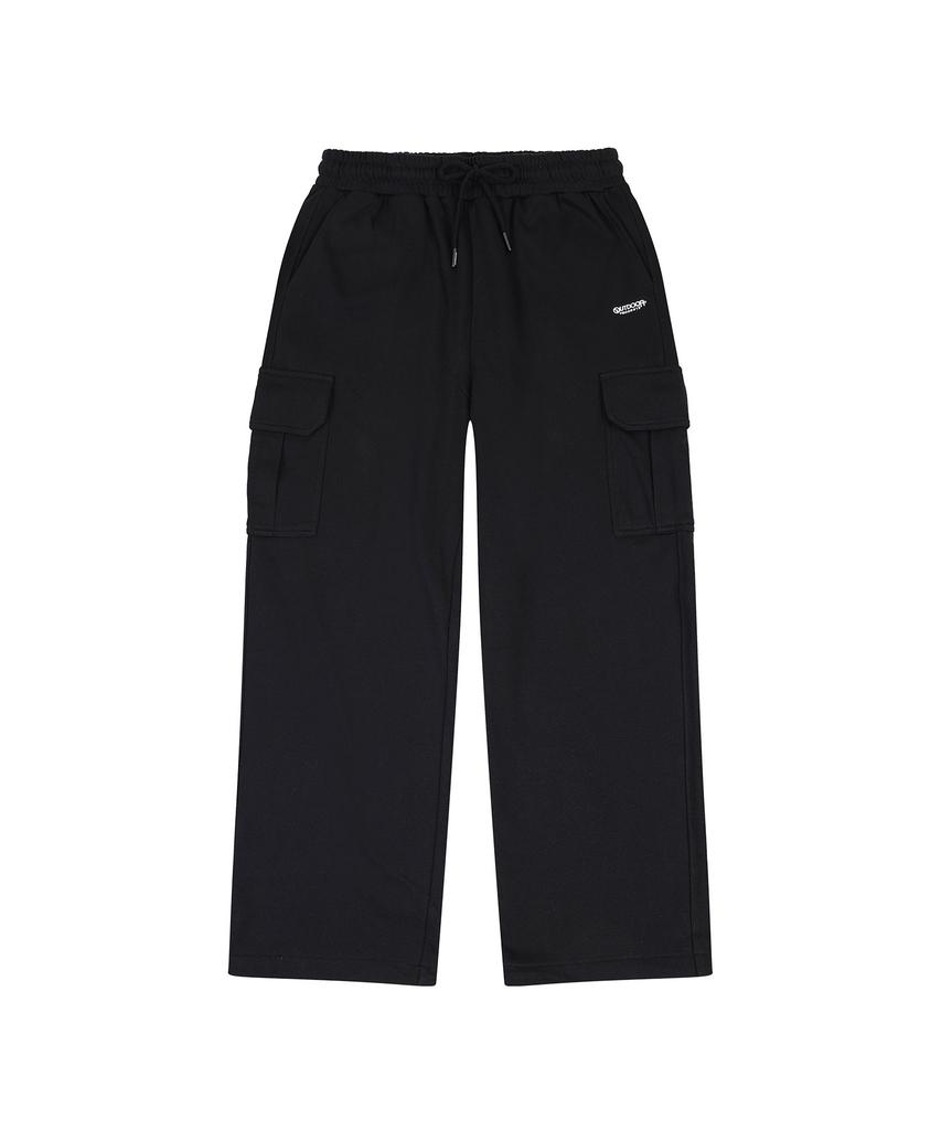 OUTDOOR PRODUCTS Basic Cargo Sweat Pants (Black)