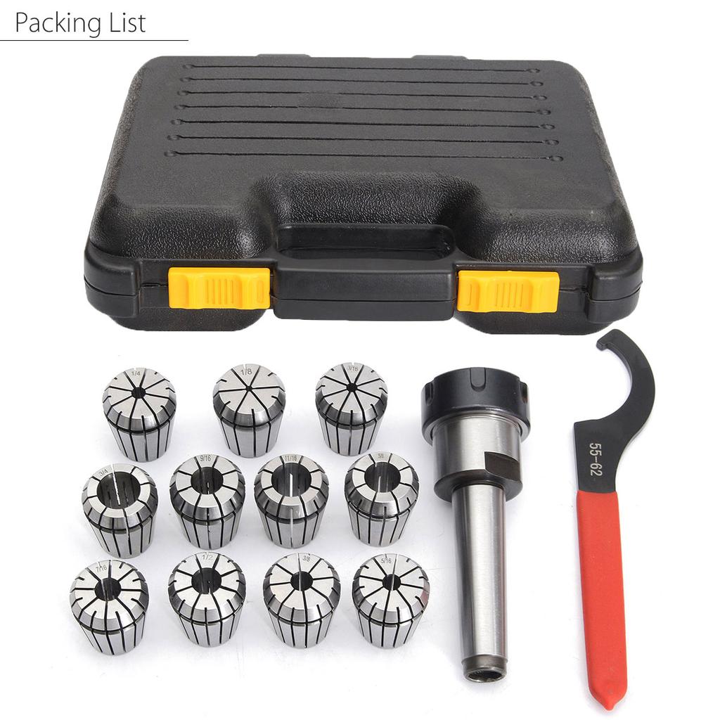 Buy Precision ER32 Collet Set 318mm MT2 Shank Chuck 26 Spanner For
