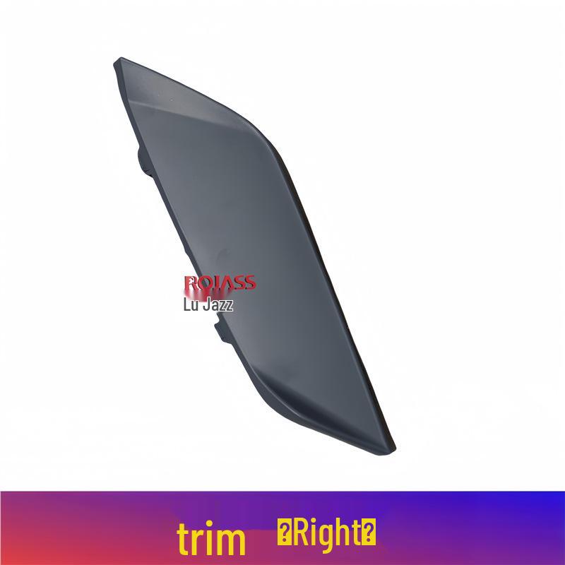 

BMW 5 Series G68 Front Bumper Black Trim Fog Light Grille with Silver Stripe (Compatible with 2024 Models) Right Panel Unpainted [OEM High-Quality]