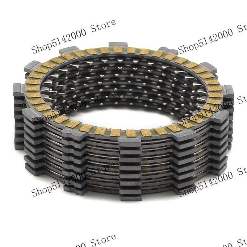 Clutch Friction Disc Plate Kit For Suzuki GSXR400 J/RR/RAK GK73A  RL/RM/RN/RP/RS GK76A  0EM:21441-351/21441-25C01  21442-351