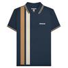 LAMBRETTA Tricou polo cu dungi verticale pentru bărbați SS25