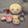 Anime Marriagetoxin Plush Keychain,Naruko Tsuruya Hikaru Gero & Mei Kinosaki Character Round Soft Pendant, Kawaii Stuffed Pillow