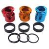 6 Pcs/Set Road Bike Headset Spacer Bike Stem Washer Repair Parts Practical Portable Headset Spacers Bicycle Accessories