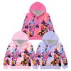 Mädchen-Jägergilden-Jacke Herbst Kinder Reißverschluss Kapuzen-Strickjacke