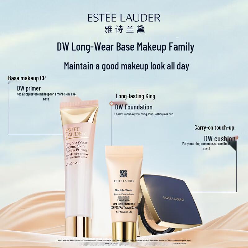 Estee Lauder Double Wear Stay-in-Place Liquid Foundation 17# Ivory Nude (1W1)
