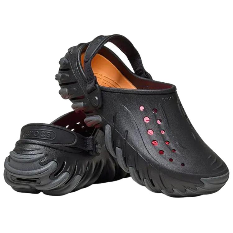 Crocs Echo Twilight Bobo Tanks Clogs Men's Black 213386-0C4