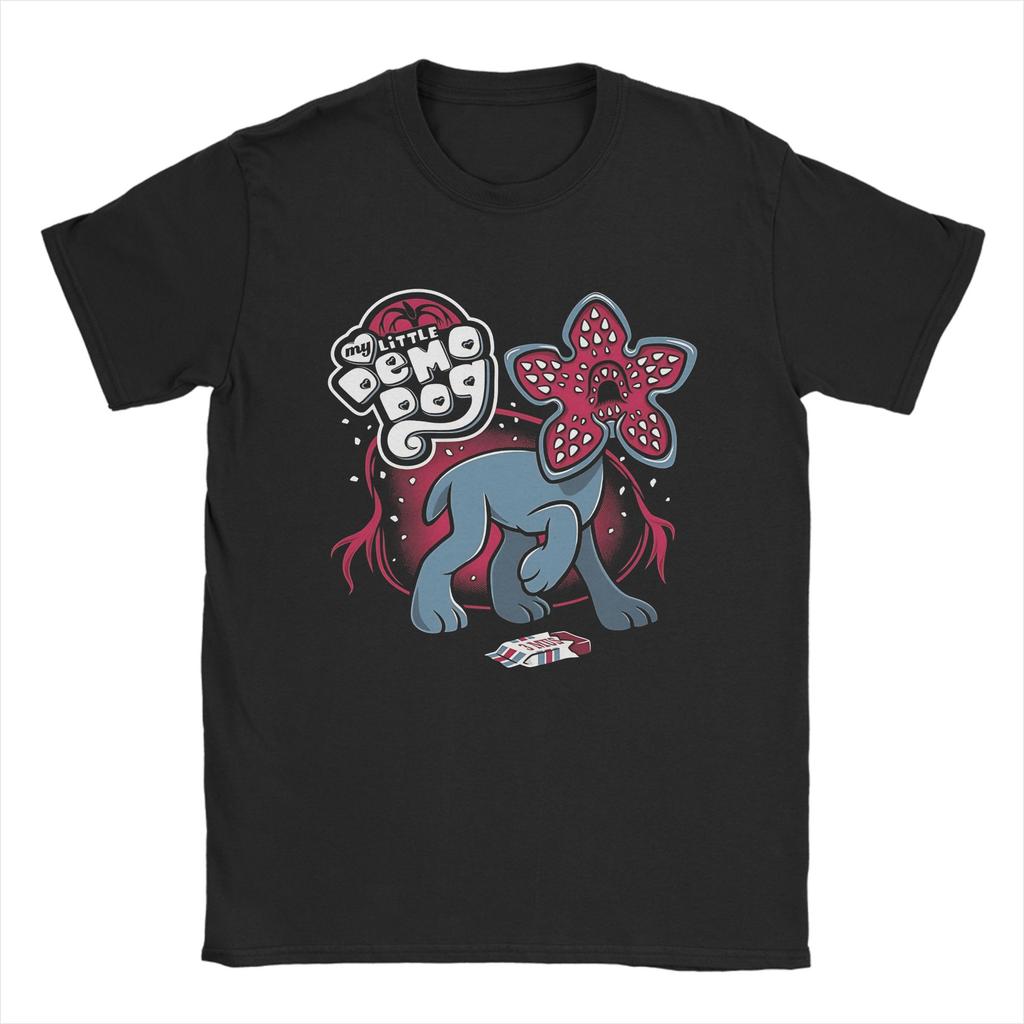 Adopt A Demodog Cute Retro 70s Monster TShirt Summer Harajuku TShirts Adult 100 Cotton O Neck Plus Size 5XL Top Tees Gift