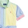 Polo Ralph Lauren Stripet Bomull Morsom Skjortekjole Barnekjoler Flerfarget CWPODRSG3D20992-999