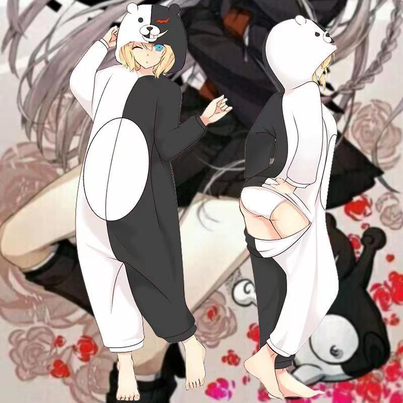 Autumn & Winter Anime Nezha Ao Bing & Genshin Zhongli Dragon Flannel Jumpsuit for Men & Women