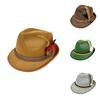 Beer Festival Jazz Hat Costume Prop For Oktoberfest Celebrations With Feather