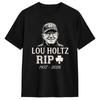 Lou Holtz RIP 1937 2026 TShirt Summer  Hip Hop TShirts Mens Cotton ONeck 4XL 5XL 6XL Top Tees ShortSleeved Y2K Casual Tshirt