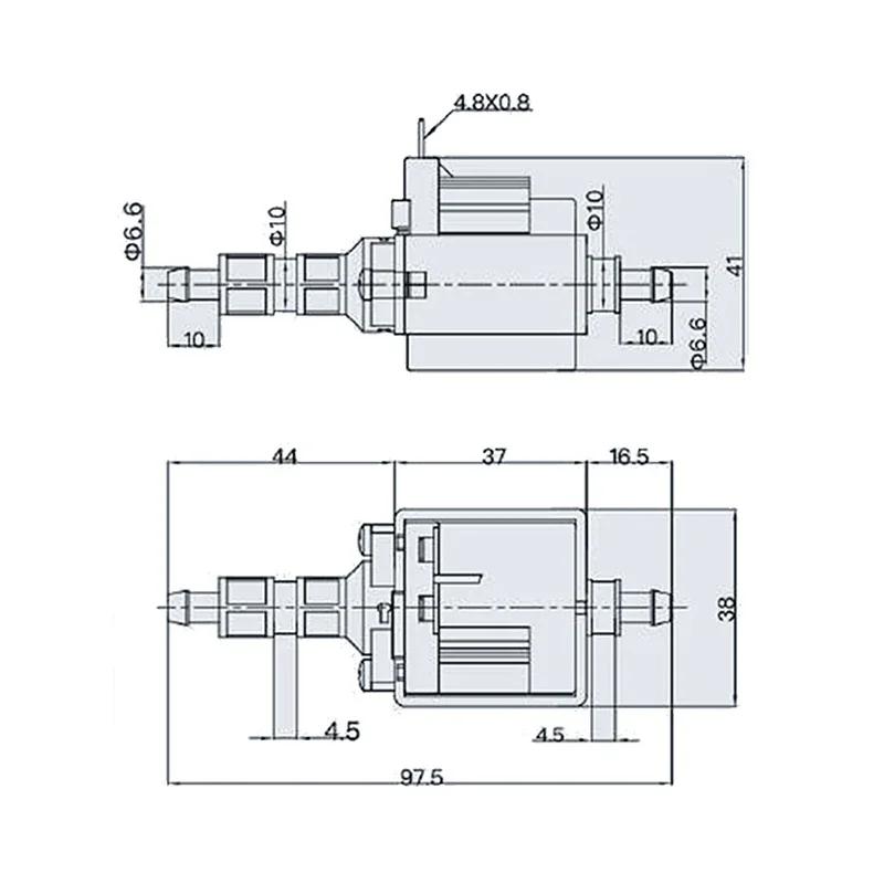 Jiayin JYPC-4 22W 220V Max750ml 2.5bar Electrical Pump Solenoid Pump Electric SteamOven Electric Steam Boiler Water Pump