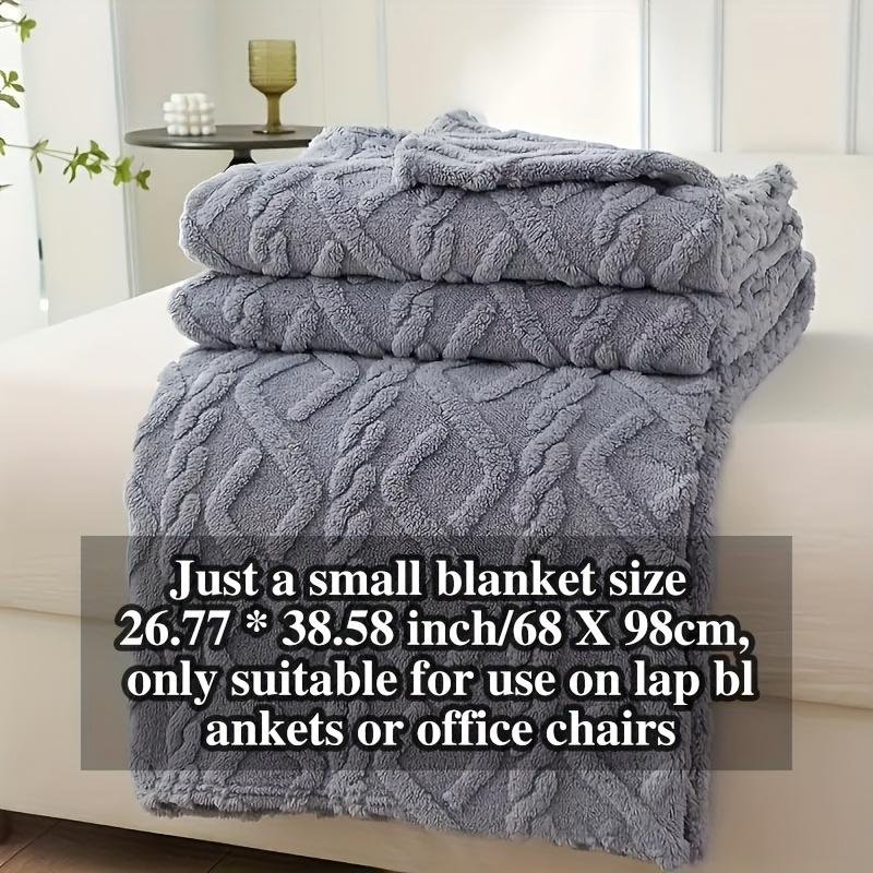 

Luxury Plush Fleece Blanket, Ultra Soft Warm Light Beige Throw for Bed & Couch, Cozy French Style Bedding, Machine Washable світло-сірого кольору