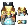 Naruto Backpack Student School Bag Cartoon School Bag Backpack Backpack Satchel Anime