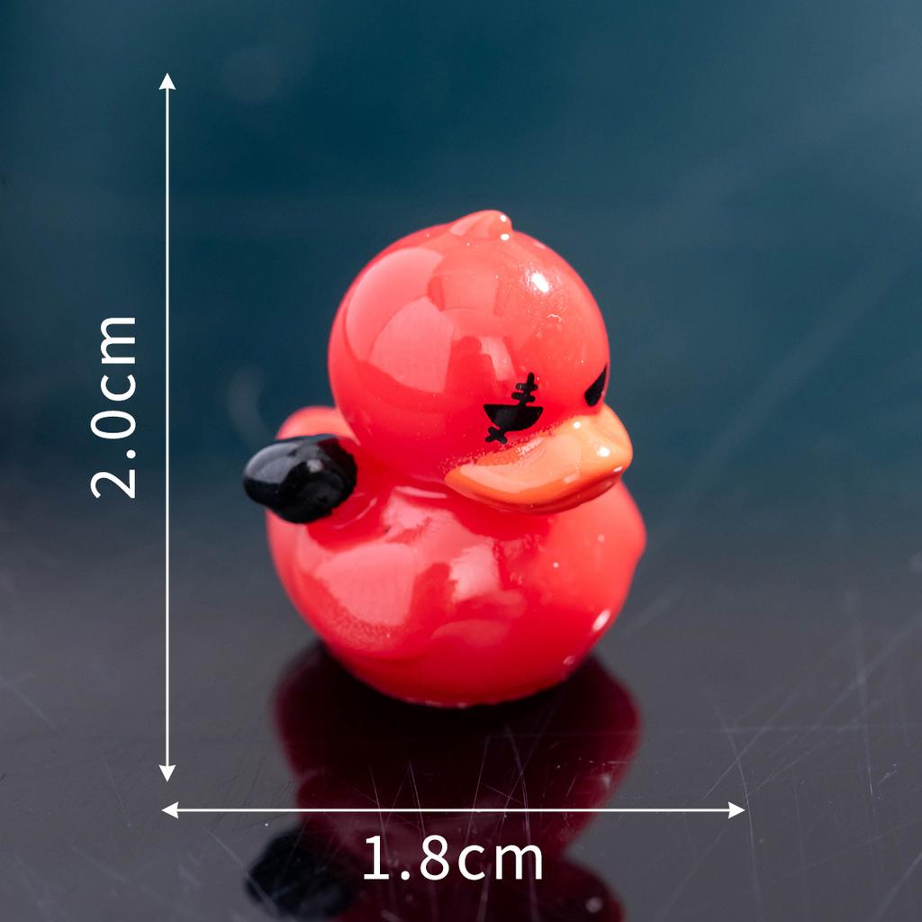 Cross-border new product creativity Halloween ghost duck devil pumpkin duck DIY ornament accessories micro-landscape ornament