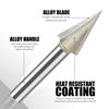 Carbide V Bit 30 Degree 3D V-Shaped Engraving Router Bit 6/6.35mm Shank CNC Woodworking Tool For Cutter Maching Trimming Machine