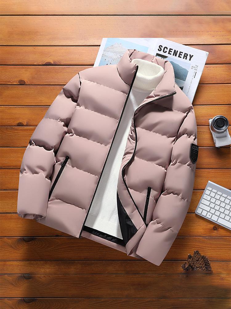 Unisex Winter Thickened Cotton Jacket - Warm, Versatile Casual Outerwear for Couples and Youth