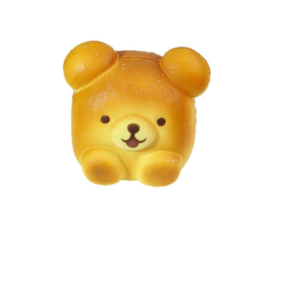 Dessin Animé Animal PU Jouet à Rebond Lent Simulation Mignon Ours Capybara Pain Avec Parfum Jouets à Presser Soulagement du Stress Cadeaux Enfants
