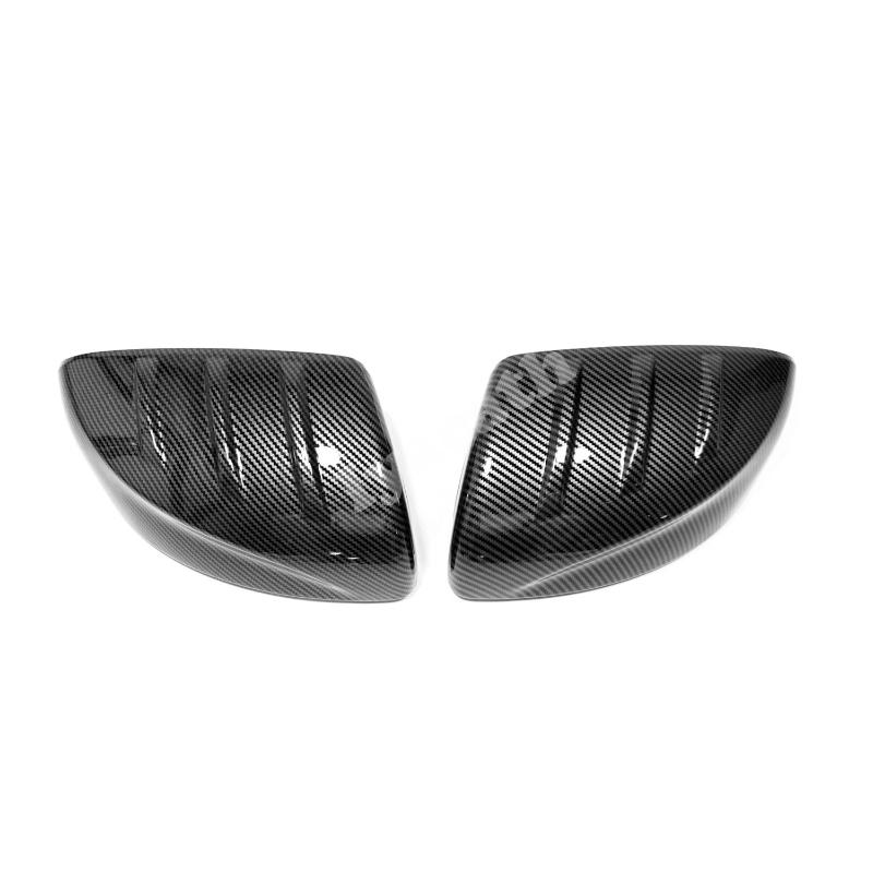 For MG3 Hybrid 2024 2025  ABS carbonfiber black Car Rearview Door Side Mirror Trim Rearview Mirror Rain Shield Cover Accessories
