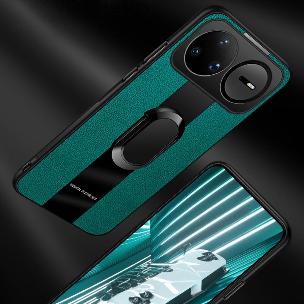 For Huawei Nova 15 Pro Case Business Elliptical Bracket All-Inclusive Shockproof Leather Soft Silicone Fashion for Huawei Nova 15 Pro Back Cover