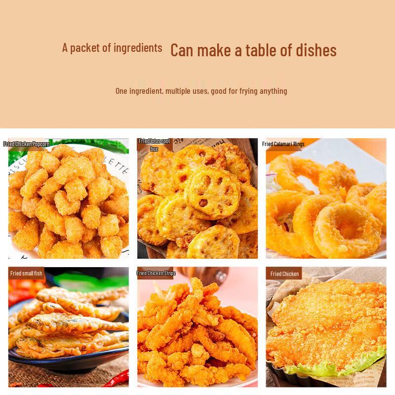 Jideli Crispy Meat Frying Mix 2x200g