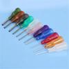 Transparent Glue Bottle Polyethylene Needle Dispenser Dispensing Bottle for Rosin Solder Flux Paste 30ml/50ml