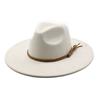 Nuevo, sombrero de copa de gamuza para hombres y mujeres, sombrero de ala ancha para pareja, sombrero de copa de corazón de melocotón, sombrero de caballero