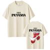 T-shirt Grafica Anime Inuyasha Unisex Moda Donna Casual Oversize Manica Corta Unisex Vintage Cartone Animato Harajuku Magliette Top