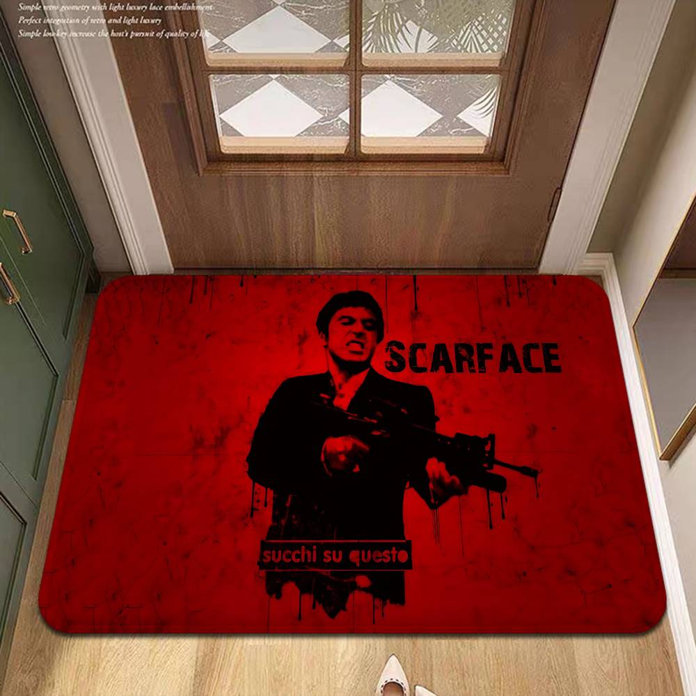 Film S-Scarface Küchenmatte Nordischer Stil Schlafzimmer Wohnzimmer Fußmatte Haus Balkon Rutschfeste Willkommensmatte