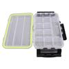 Transparent Plastic Storage Box with Removable Divider Fishing Tackle Fish Hook Protection Box