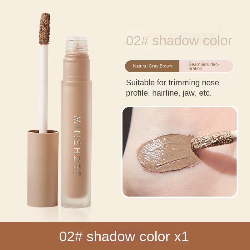 

Liquid Finishing Stick Nose Shadow Shadow Stereo Finisher Хайлайтер Хайлайтер 02# dark color x1