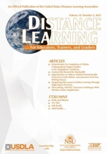 The Distance Learning Volume 18 Issue 2 2021 Book
