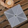 Silicone Coasters Anti-Slip Tabletop Protection Insulation Mat Coaster For Office Desk For Hot Cold Beverages Coffee Latte Soup