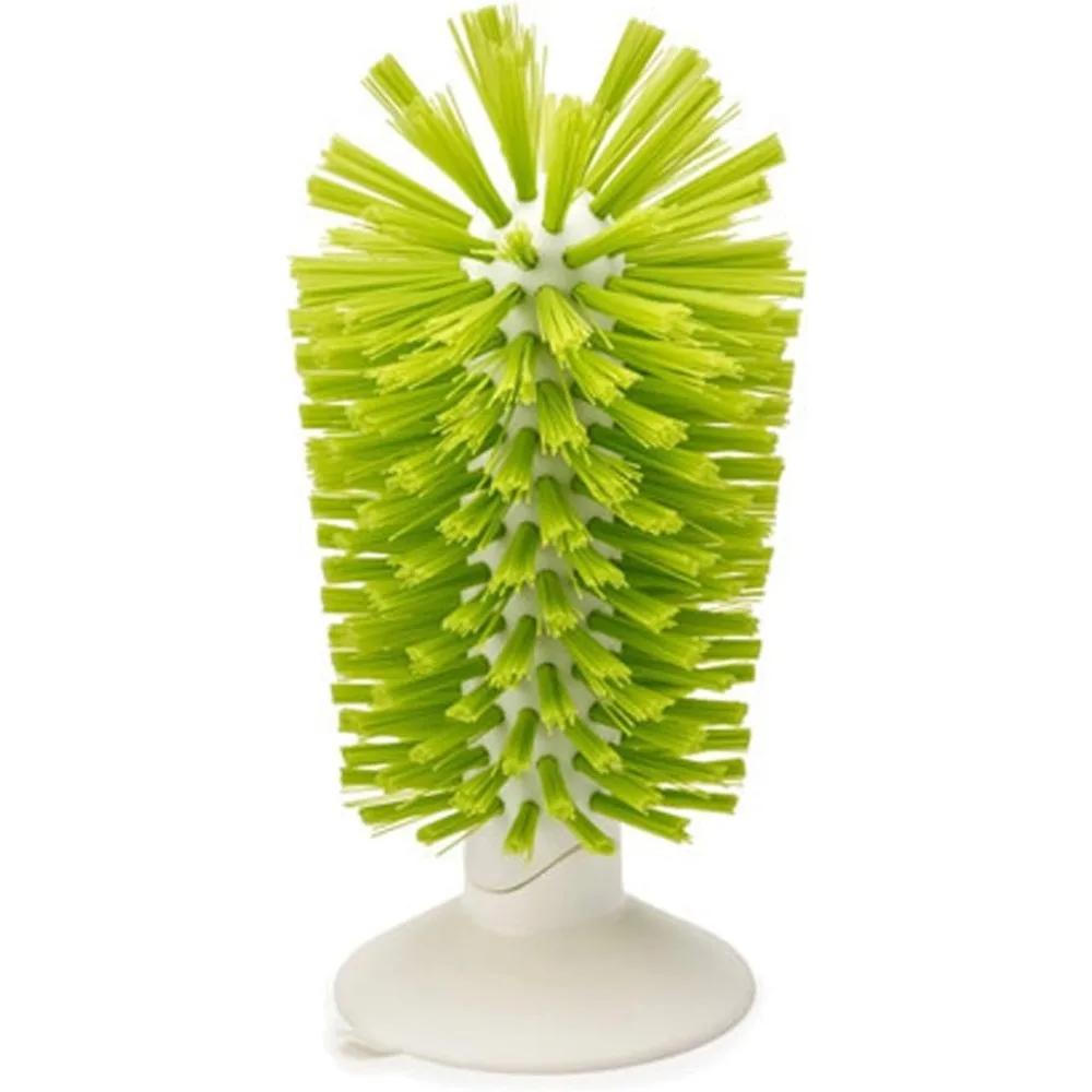 

Щетка для чистки бутылок с водой 1 шт., стоячая мойка для стаканов с присоской для чистки бутылок для пивных кружек с длинными ножками