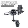 Multifunctional Cup Holder Expander Tray with Phone Stand Food Tray For Eating Commuting Traveling Vehicle Dining Table Worker