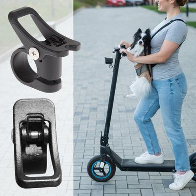 Electric Scooter Folding Hook Ring Heavy Duty Aluminum Alloy Scooter Hanging Hook Hanger Ring 8.5-Inch Electric Scooter Accessories