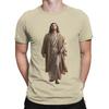 Jesus Coming Out Of My Cave TShirts for Unisex Funny 100 Cotton Tees Round Collar Short Sleeve T Shirts Plus Size Clothing